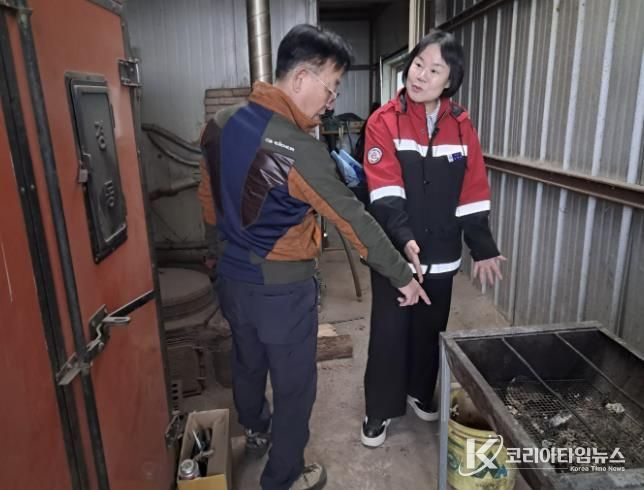 김현미 거창군 부군수, 산불 예방 위한 현장 점검 실시