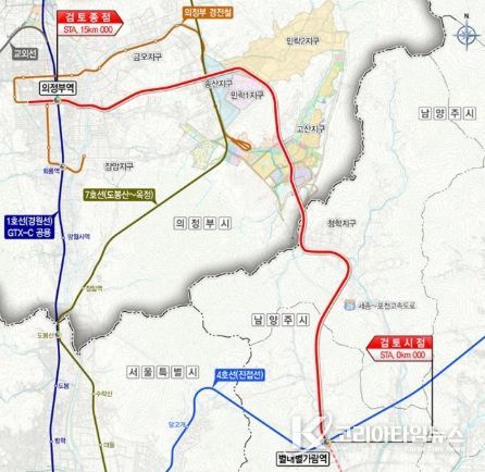 의정부시, 동부권 철도 사각지대 해소 위한 지하철 8호선 연장 총력