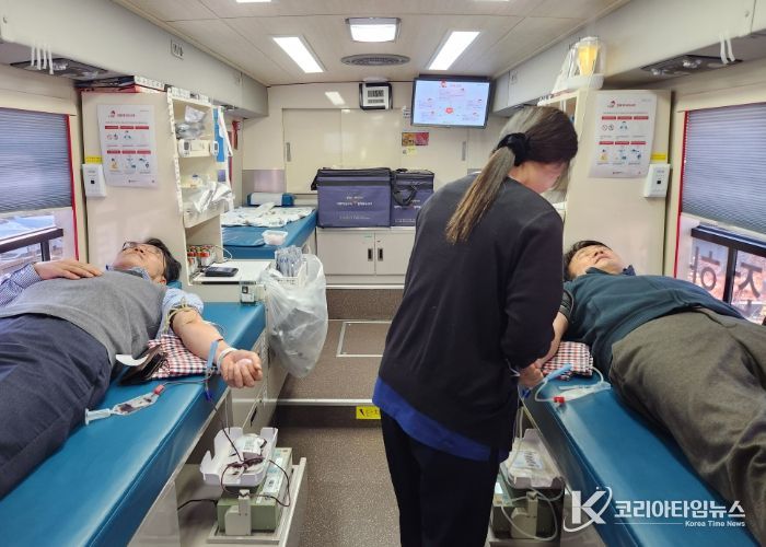 포항교육지원청, 생명 살리는 사랑의 헌혈 동참