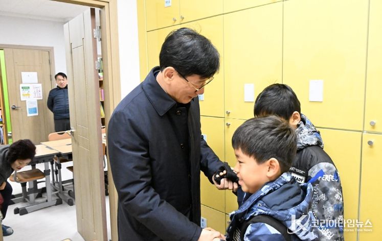 최훈식 군수 사회복지 시설 위문