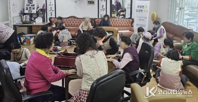 수원시 영통구 매탄3동 발사랑 이웃사랑 봉사단, 경로당 어르신 찾아가는 발마사지 봉사 펼쳐