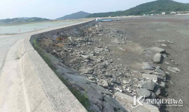 월평·백수방조제 개보수사업 신규 착수지구 선정