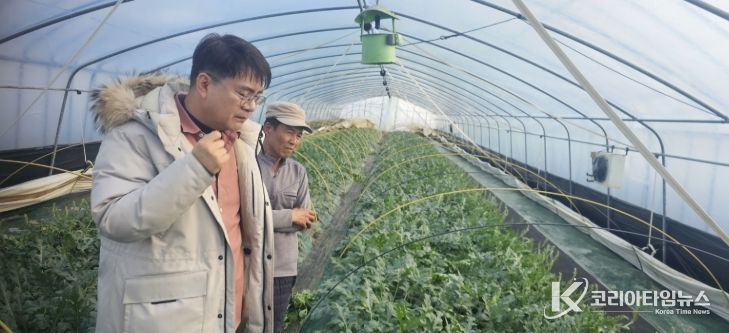 굿뜨래 고품질 수박 현장 기술 지원