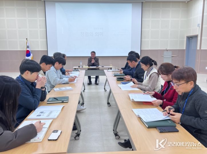 정읍시, 읍면동 순회 ‘찾아가는 감사 교육’ 완료