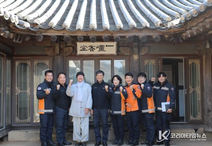 해남소방서, 설명절 대비 전통사찰 화재안전 간담회 실시