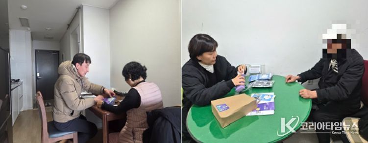 부산 서구, 명절 맞이 재가 의 료급여 가구 방문 ‘보건·복지용구’ 전달 및 맞춤형 건강지도