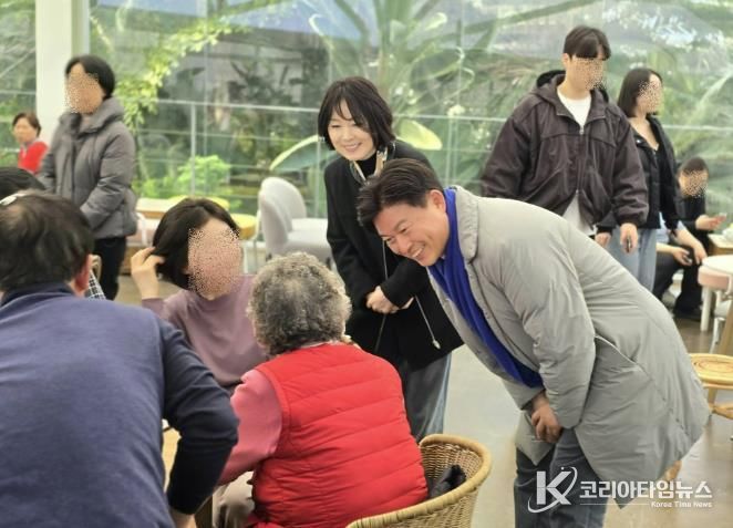 부천호수식물원 수피아를 방문해 여가 환경을 확인했다.