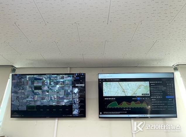 자원순환과 쓰레기 불법투기 단속 ‘AI 선별관제 시스템’ 구축 모습