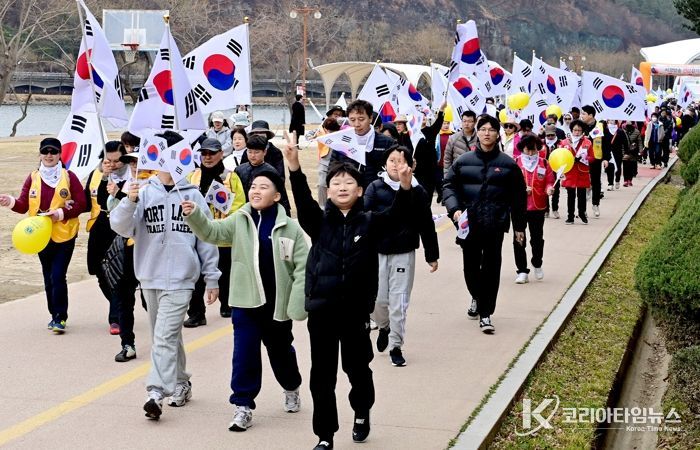 ‘3·1운동 107주년 기념 서경방송 건강걷기대회’개최