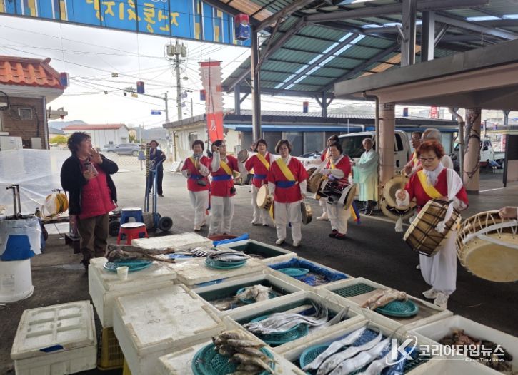 홍산면 주민자치회 정월대보름 지신밟기 행사