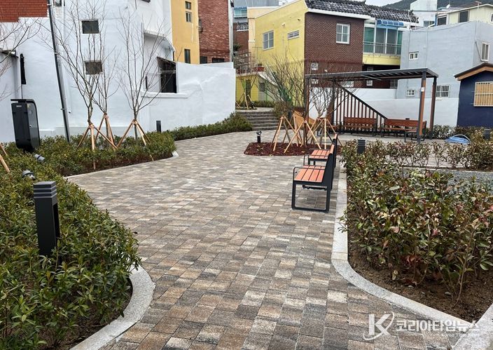 부산 동구, 빈집 4채 헐어 소규모 체육공원 조성