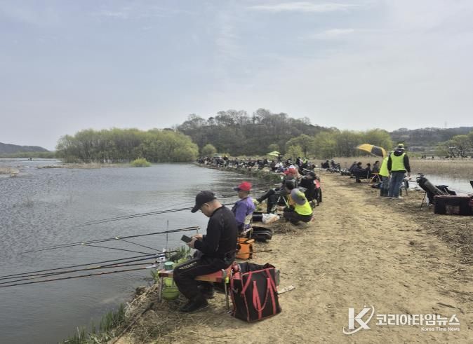 지난해 예당전국낚시대회 모습