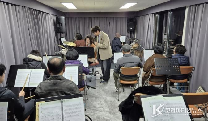 2026년 문화교실 드럼 수업 모습