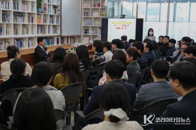 오영훈 도지사와 제주TP 임직원 현장소통 간담회 개최