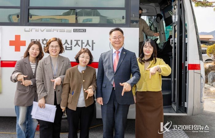 칠곡군청, ‘사랑의 헌혈운동’ 으로 생명 나눔 실천