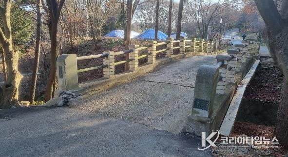 남원시, 교룡산 산성교 확장 착수