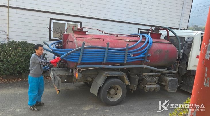포항시가 개인하수처리시설 청소를 무료로 지원하는 사업을 추진한다.