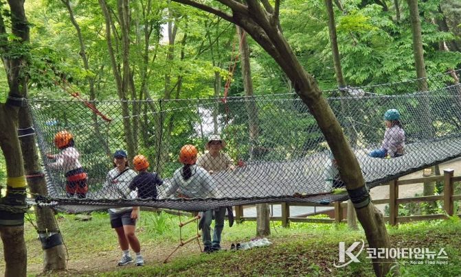 아동 산림 레포츠 ‘나무놀이숲’ 4월부터 운영