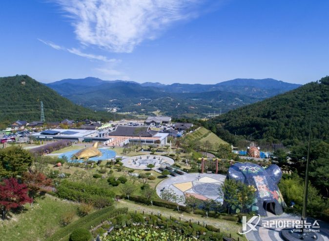 산청 동의보감촌 드론 전경