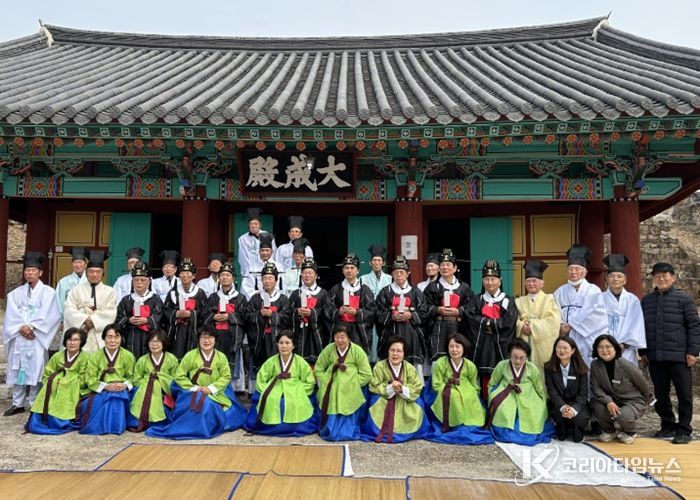 고성향교, 공기 2577년 춘기 문묘석전제례 봉행