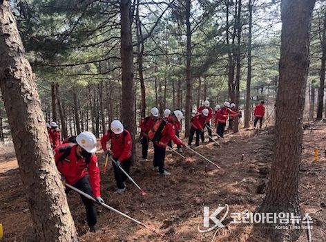 산불 대응 합동훈련