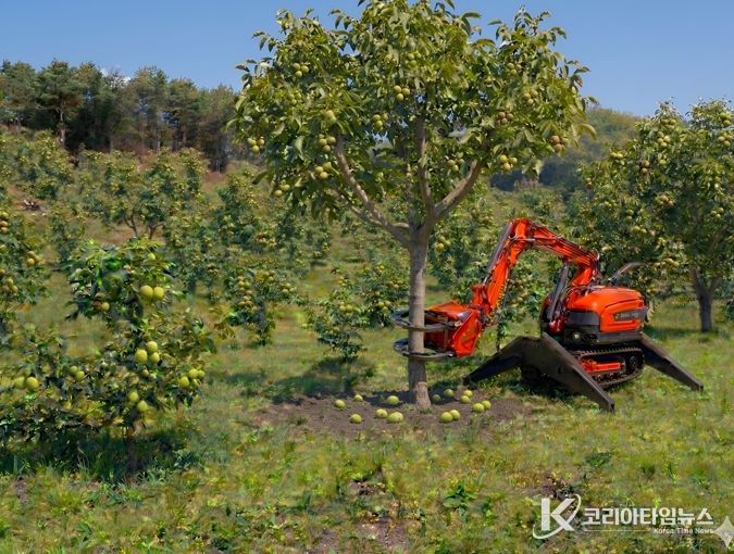 김천시, AI 기반 임산물 수확·운반 로봇 개발 공모 선정