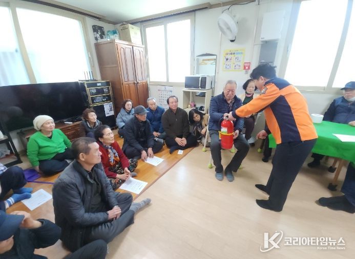 ‘경로당 안전119 방문교육’