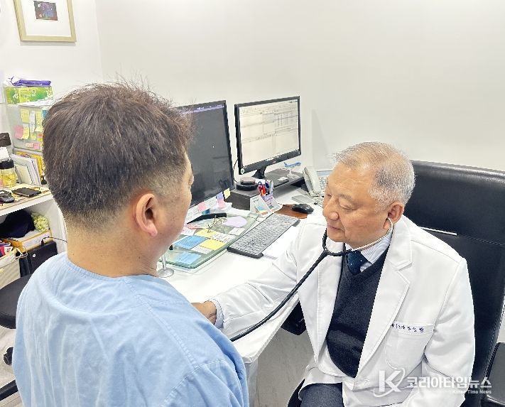 종합건강검진 진행 사진