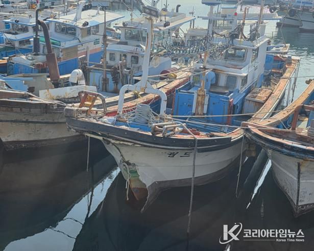 국동항 장기 방치 선박 제재 절차 착수