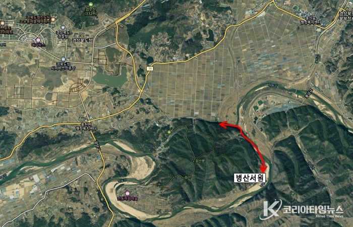 안동 병산서원 진입도로(군도5호) 통행 제한