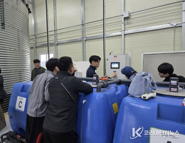 봉화군, 임대형스마트팜 순환식 양액재배로 비료사용 줄인다