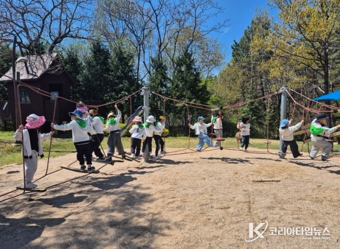유아숲체험원 ‘봄맞이 숲체험’ 호응
