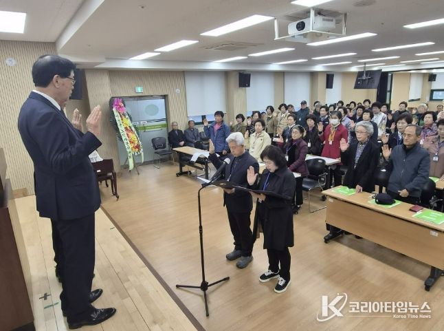 대한노인회 진천군지회, 제23기 노인대학 입학식 성료